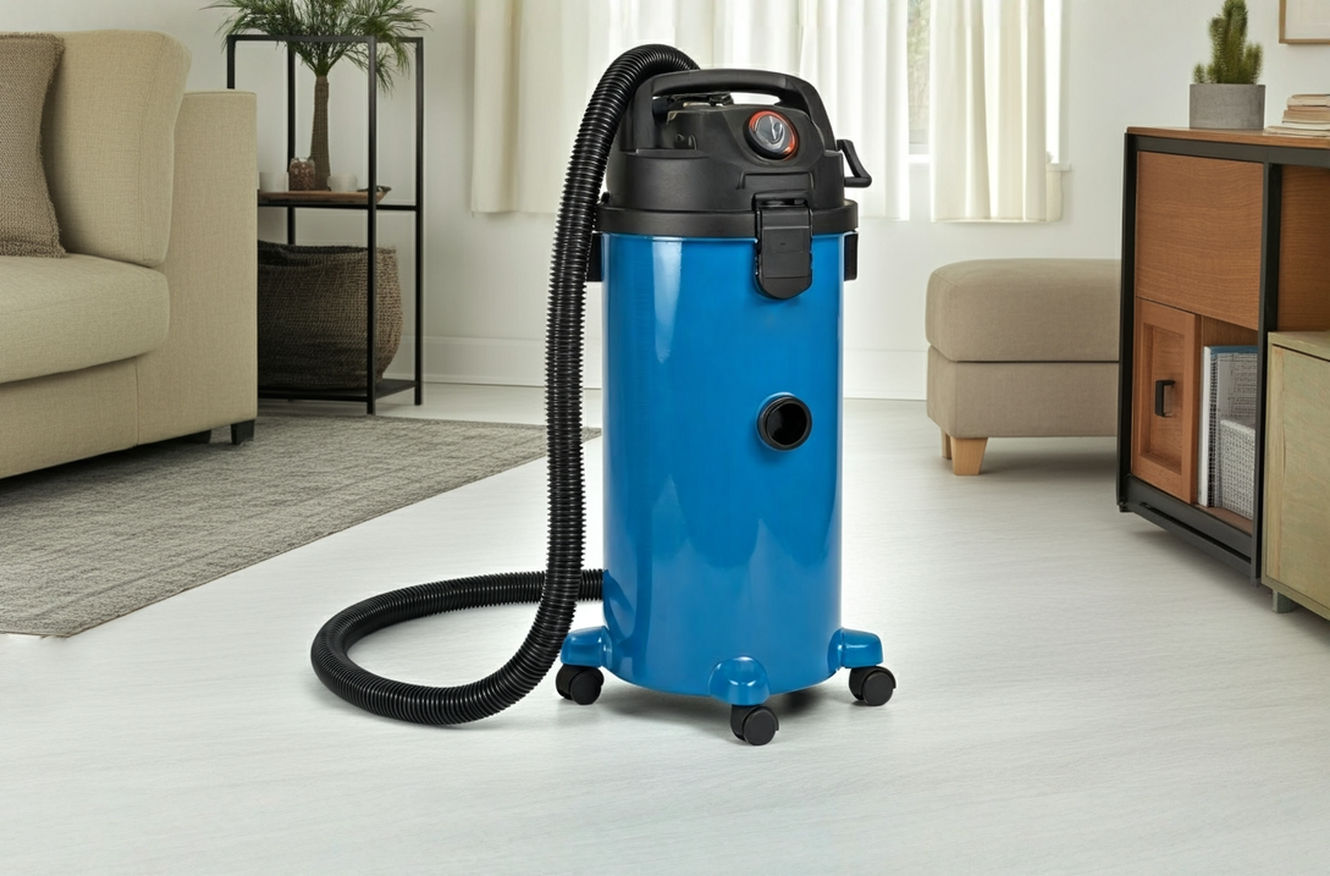 Commercial Vacuum Cleaners - featured image - a commercial vac in an office